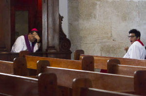 A la baja religión católica en Mérida